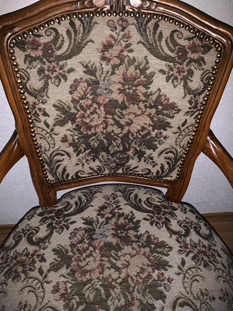 Krzesło ludwikowskie  stare antyk