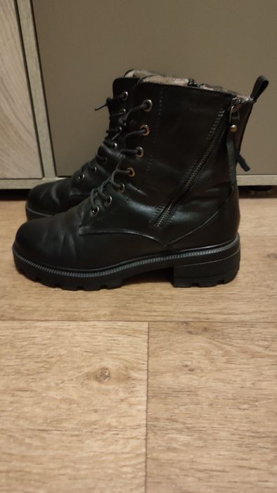 Черевики шкіряні зимові жіночі 40 розмір