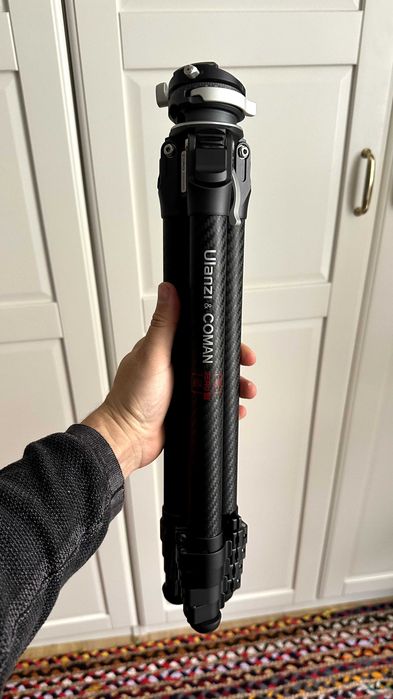 ULANZI Tripé de viagem em fibra de carbono