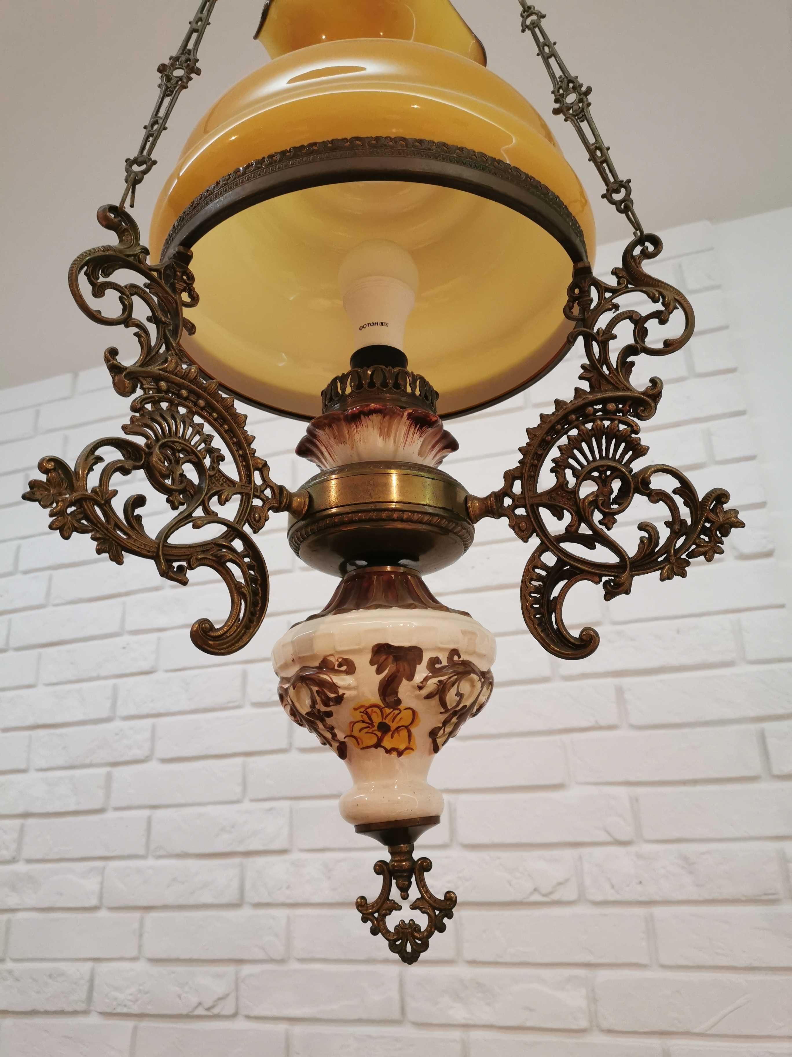 LAMPA wisząca | stylowa | antyk