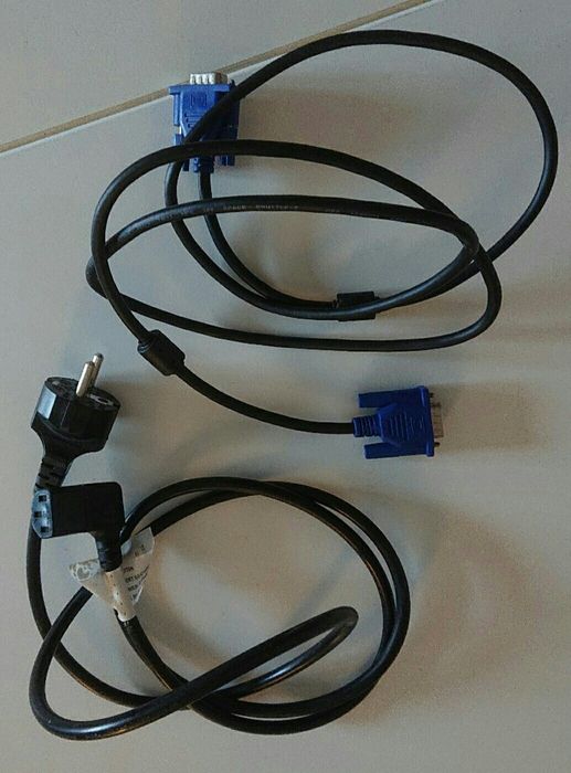 Monitor HP LCD, 17 cali + kable