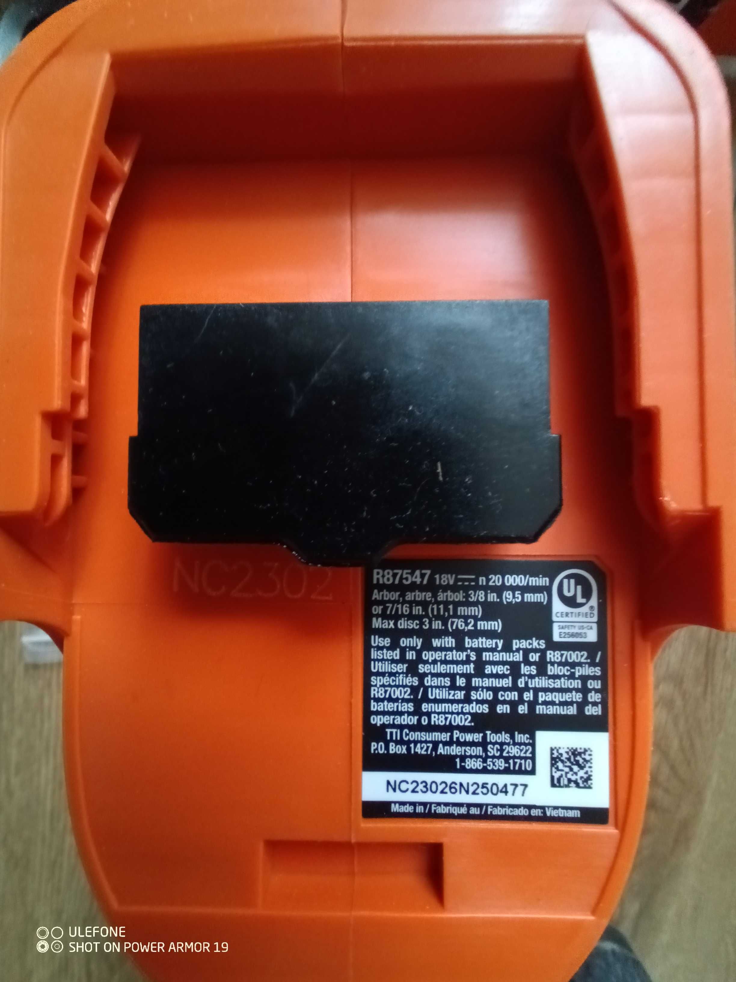 Ridgid R87547 18V Cut-off Tool