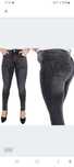 NOWE MSARA r.38/40 M/L 30 jeansy dżinsy spodnie skinny rurki push up
