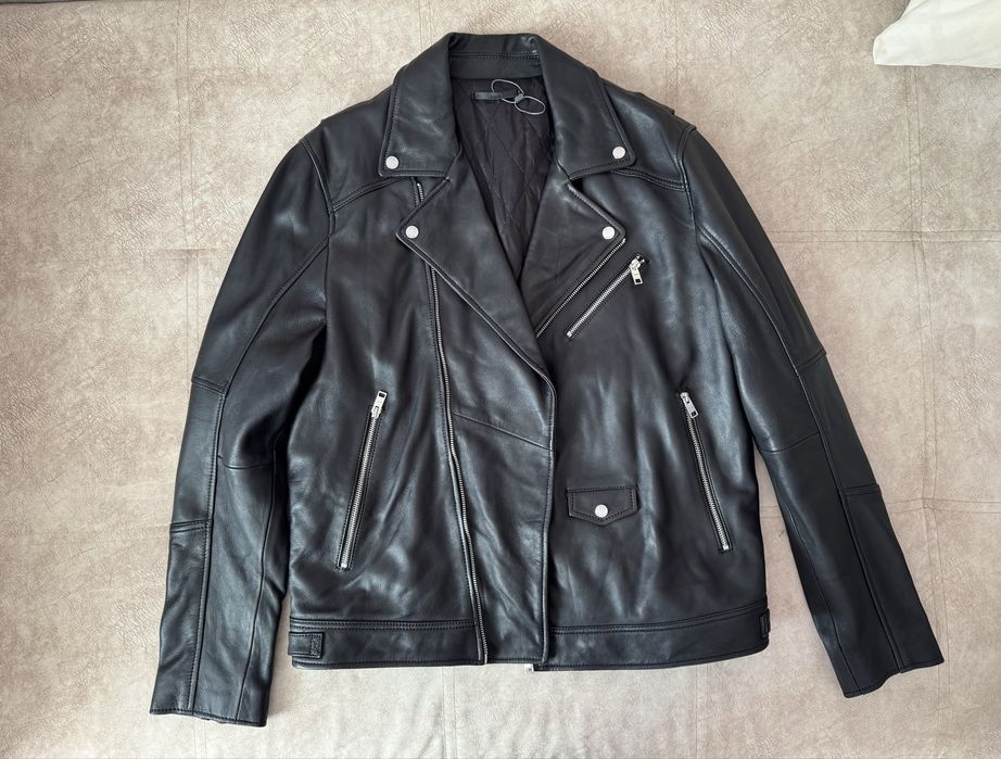 Чоловіча шкіряна куртка MNG Нова овеча шкіра