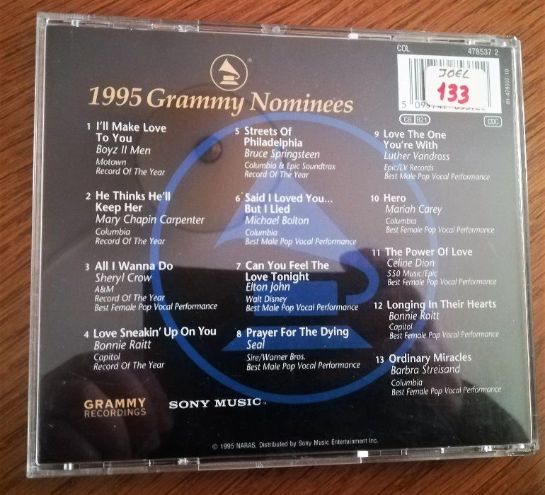 CD | 1995 Grammy Nominess