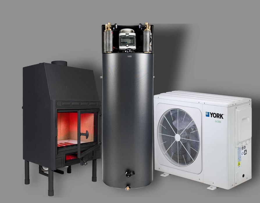 Kompletna Hybrydowa Kotłownia Smart Box