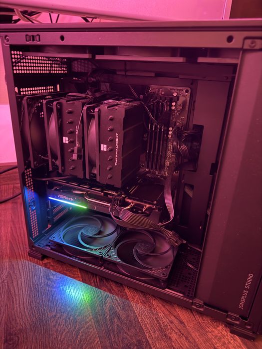 Komputer do gier i pracy Ryzen AMD 32 ram