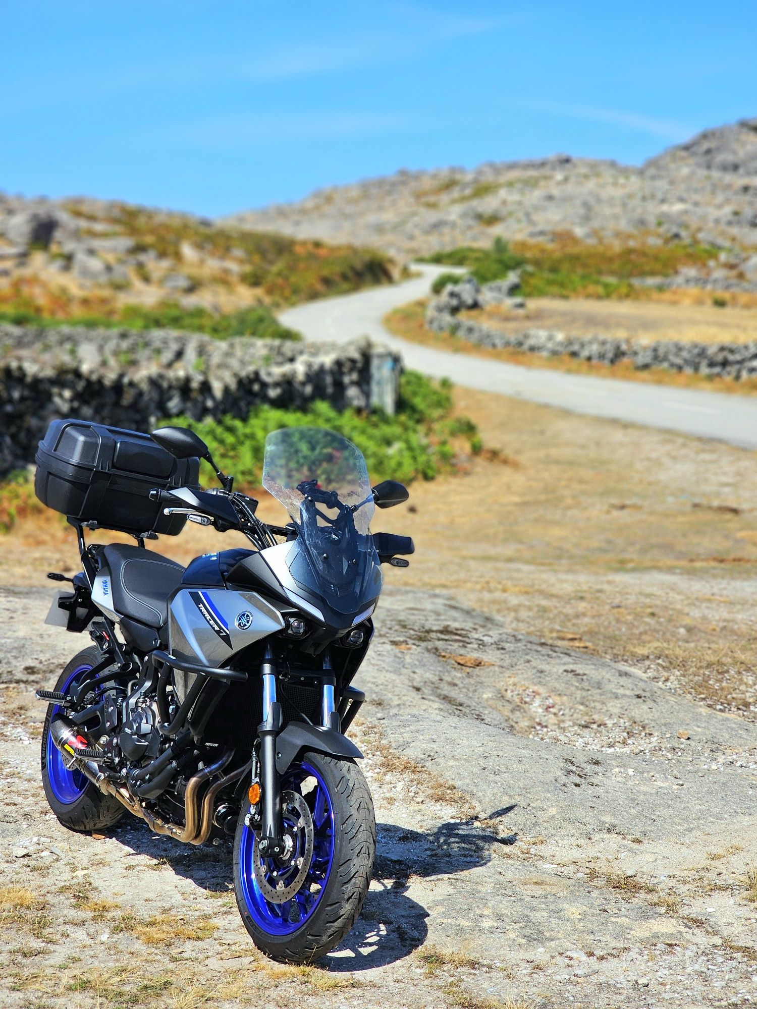 Yamaha tracer 7 Akrapovic