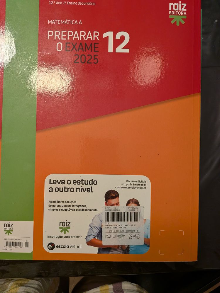 Preparar o Exame Matematica 12 2025