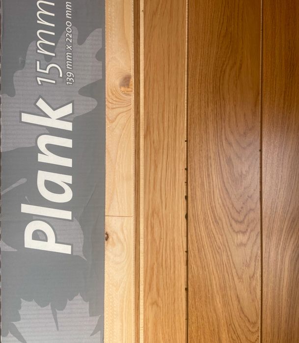 Паркетна дошка BOEN премєр класу, дуб нтуральний, пофарбований LRS