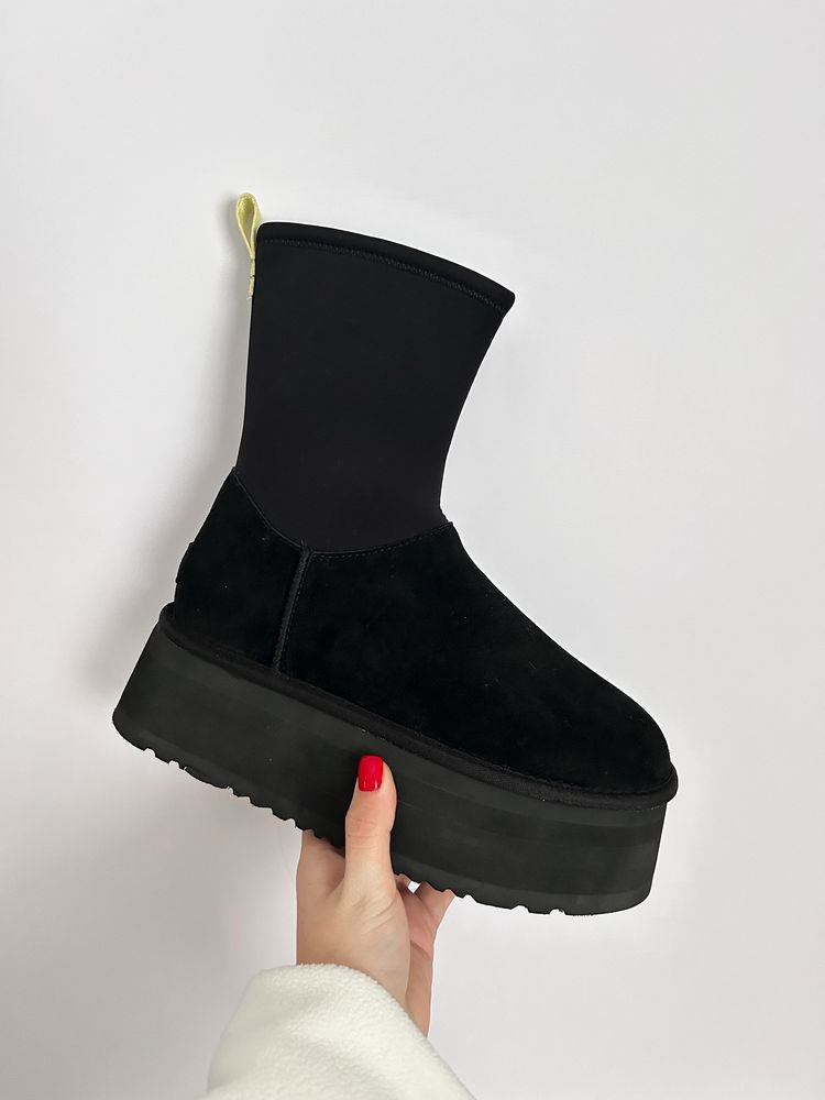 Ugg Classic Dipper Boot Black Угги Уггі діппер діпер діпери