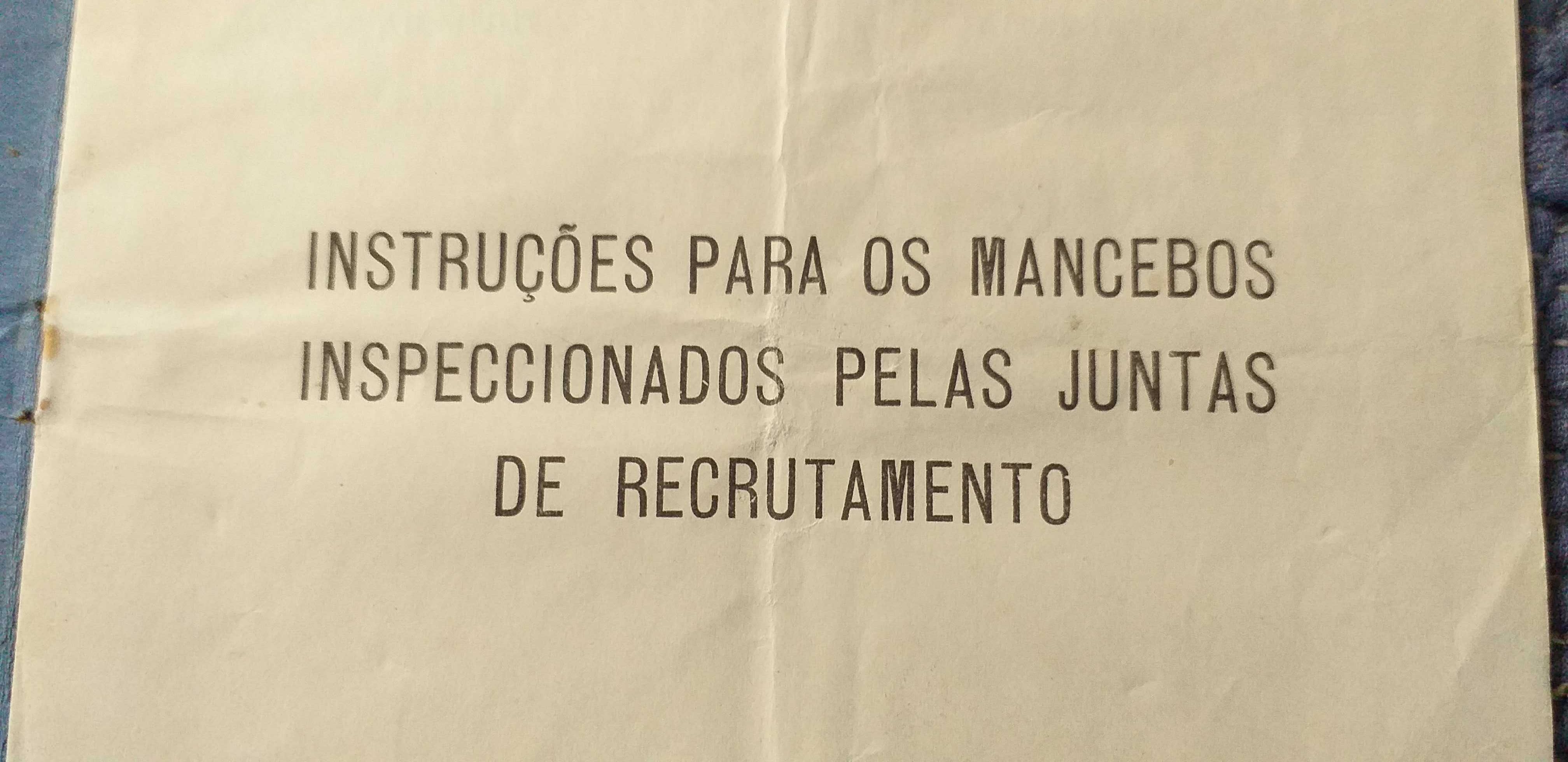 Manual Serviço de Recrutamento Militar - portes incluidos