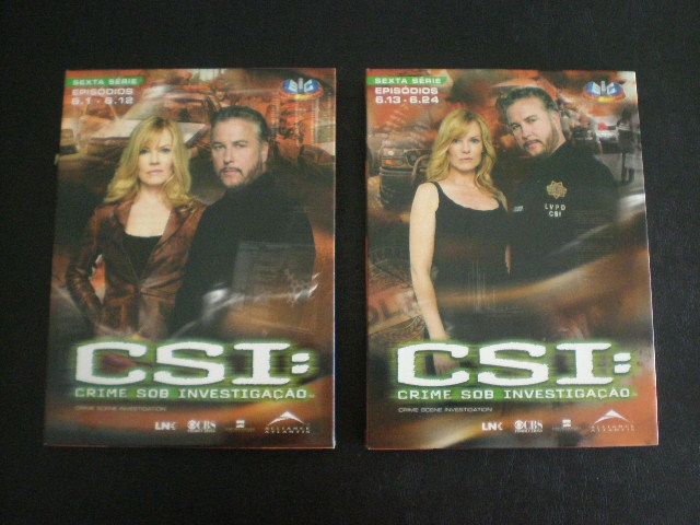 Série TV - CSI - da 1ªserie até 6ª serie + filme