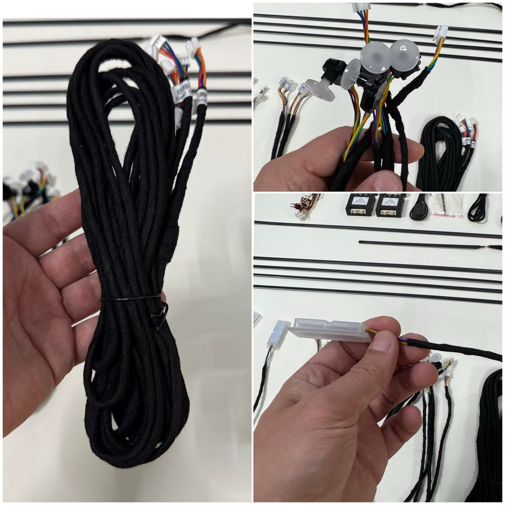 Premium подсветка салона 18в1 двухзоннная!!! (led, контурная)