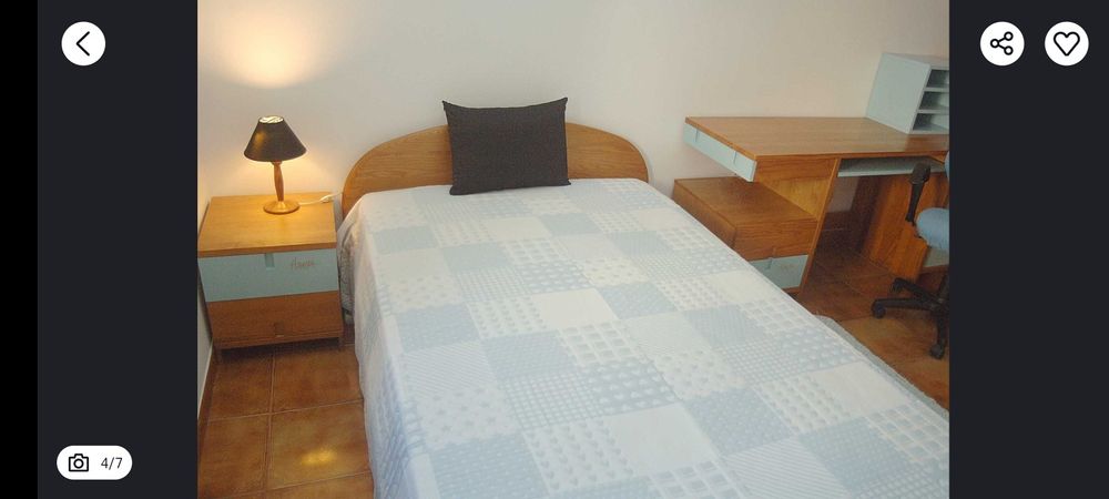 Quarto individual Barreiro a 4 minutos a pé do barco