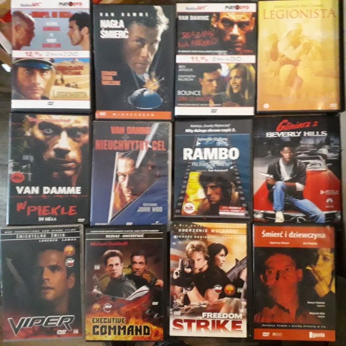 Duży zestaw Filmy SF fantastyczne sensacyjne i romantyczne