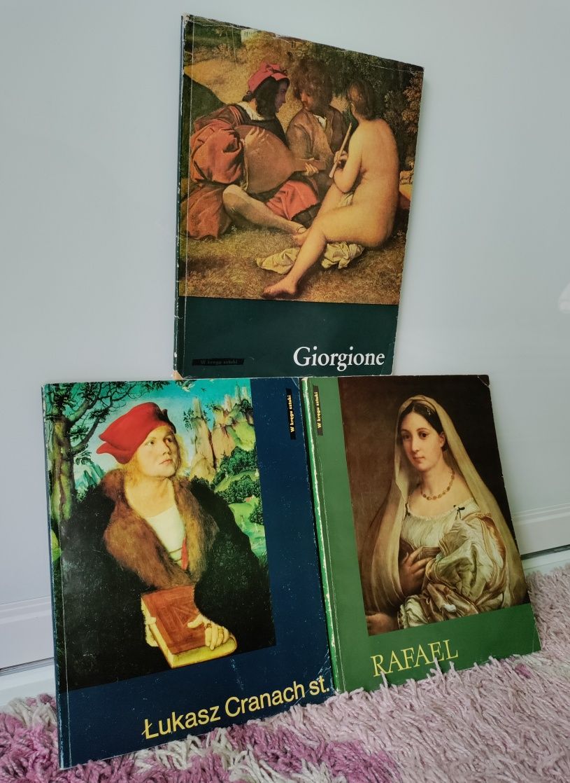 W kręgu sztuki Łukasz Cranach st. malarstwo Rafael sztuka Giorgione