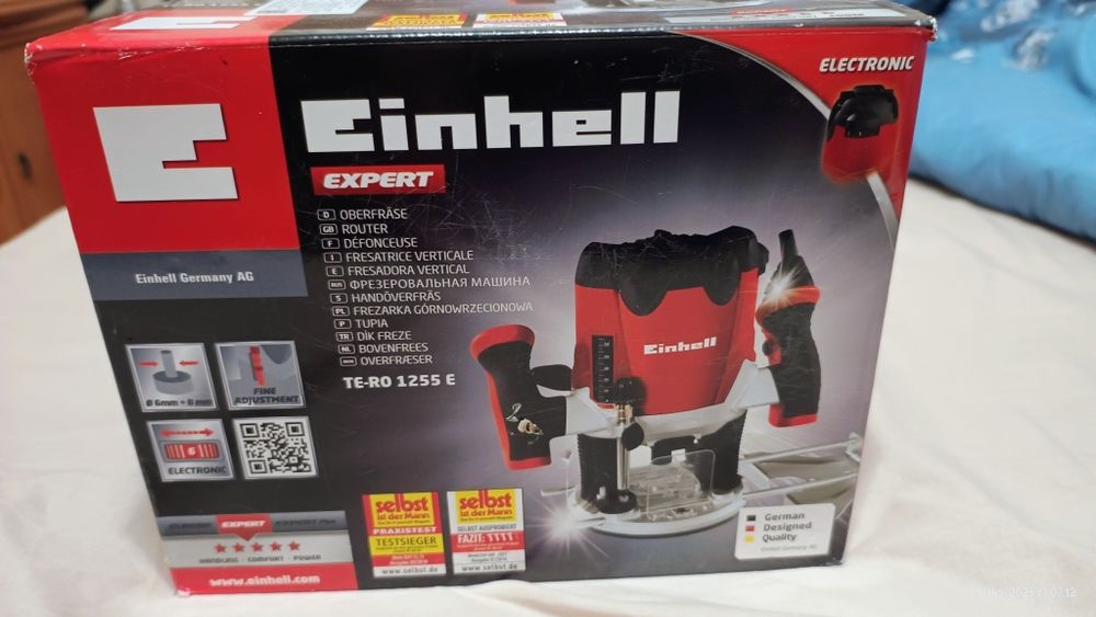 Фрезер einhell te-ro 1255 e