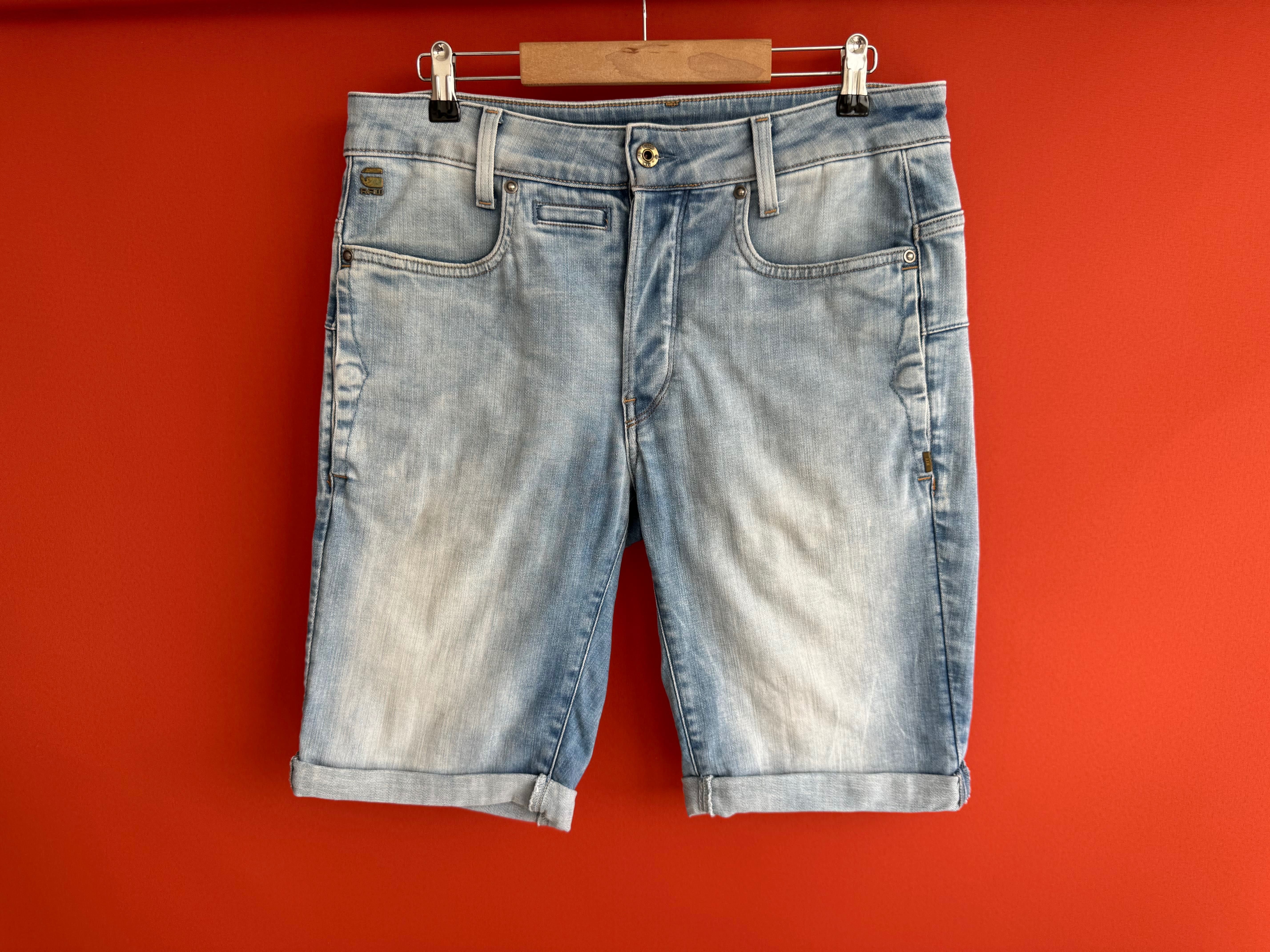 G-Star Raw D-Staq Оригінал чоловічі джинсові шорти розмір 32 33