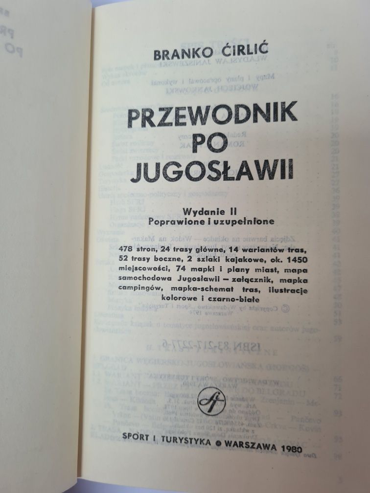 Przewodnik po Jugosławii - Branko Ćirlić