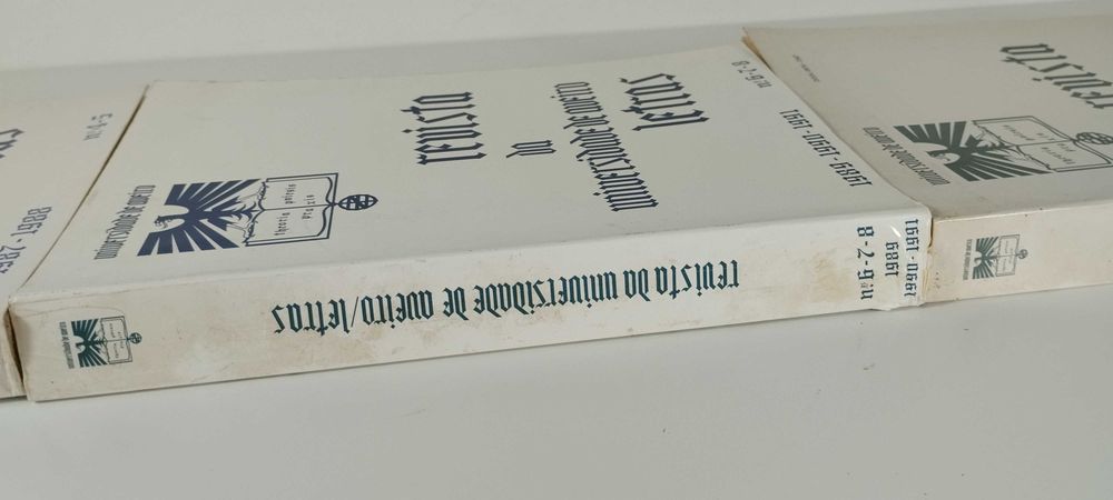 3 Livros Letras Revista da Universidade de Aveiro