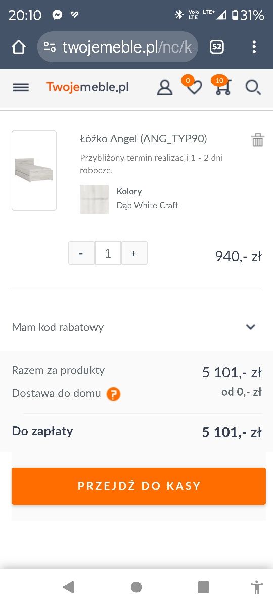Meble Wójcik Angel zestaw
