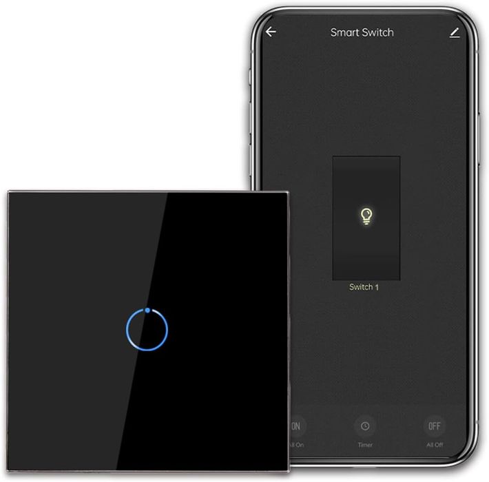 CNBINGO Inteligentny przełącznik światła WiFi/Wi-Fi