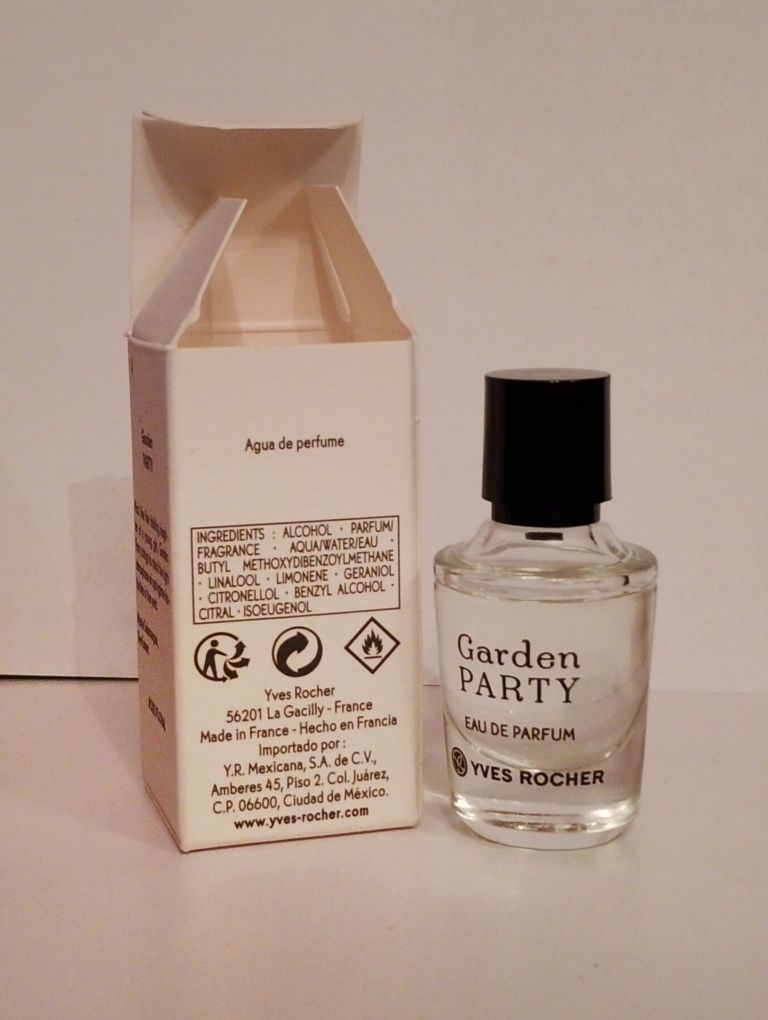 Miniaturka perfum Yves Rocher Garden Party EDP 5 ml
