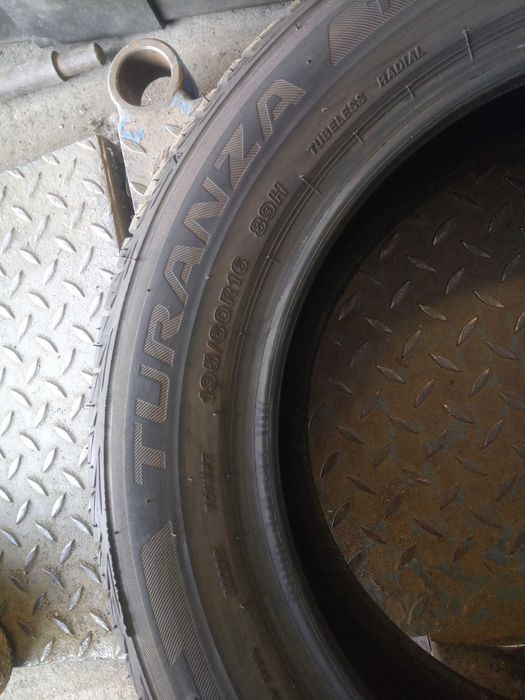 Opony letnie 4x 195/60R16 Bridgestone rok 2021  #B018