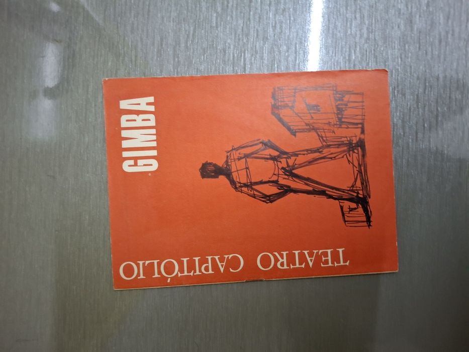 Programas antigos de teatro