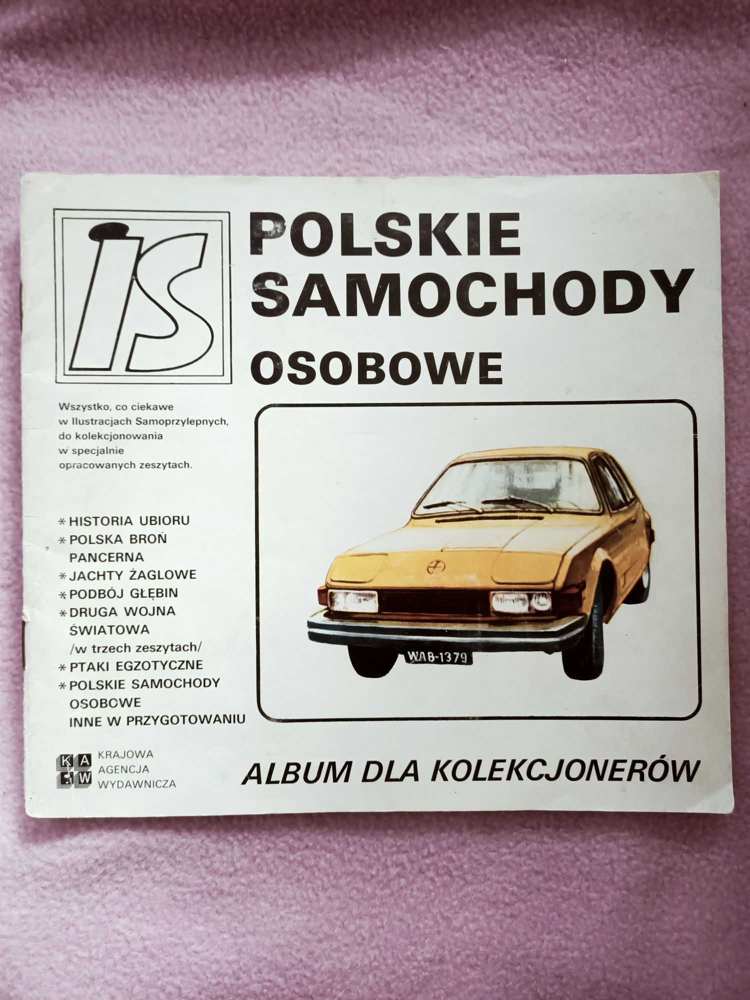 Album dla kolekcjonera IS Polskie samochody osobowe PRL 52/72