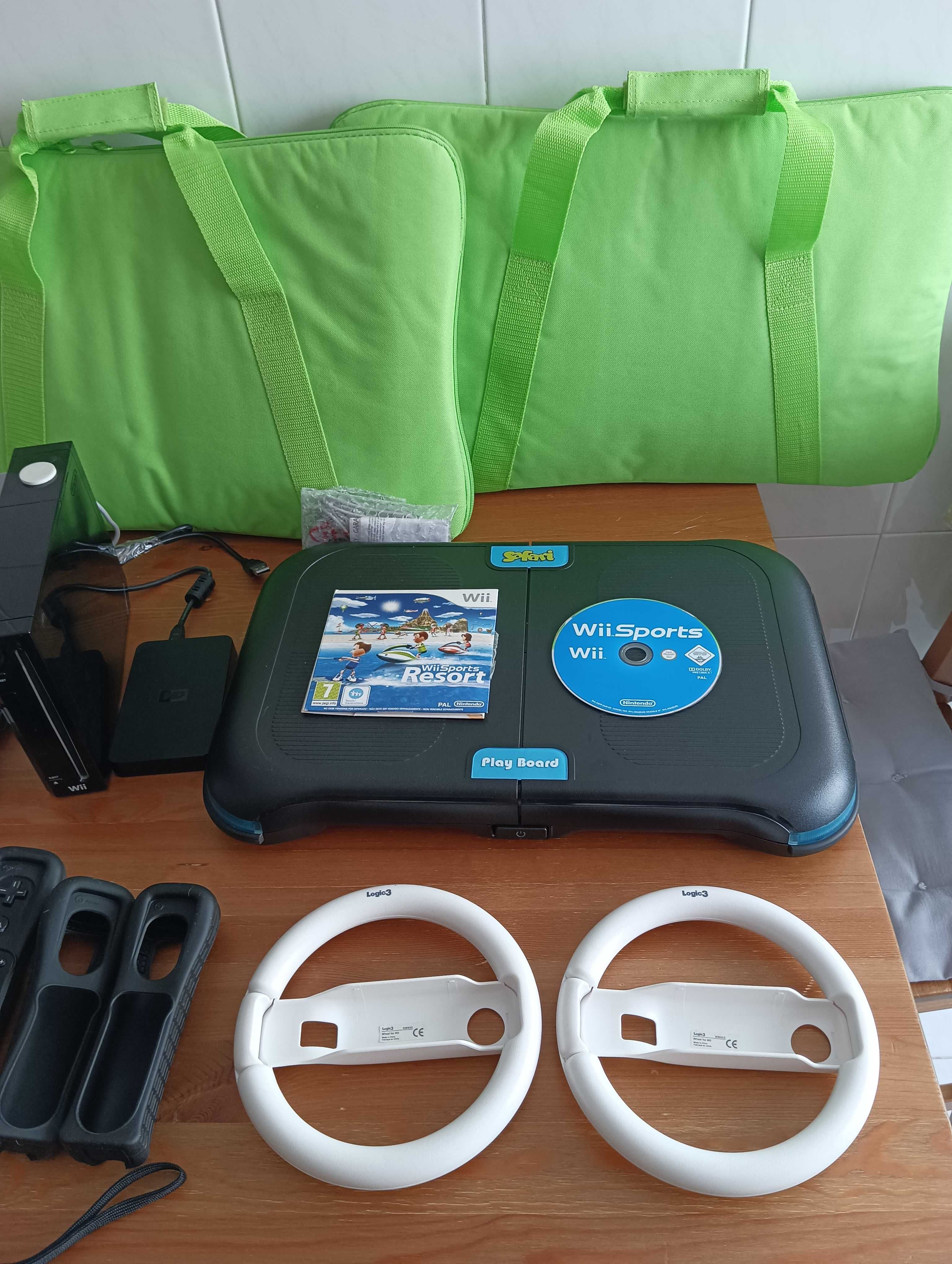 Consola WII com acessorios