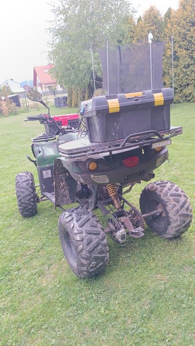 *OKAZJA* QUAD DIABLO 200*pług* przyczepka