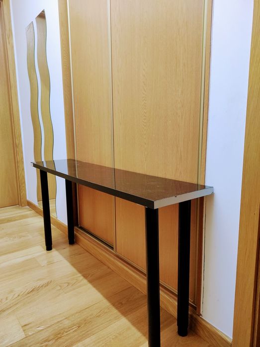 Consola Smart TV 65'', nova, comp.120cm,altura regulável de 70 a 85 cm