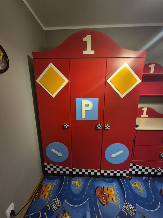 Meble dla chłopca Formuła 1 Super Speed BabyBest dziecięce