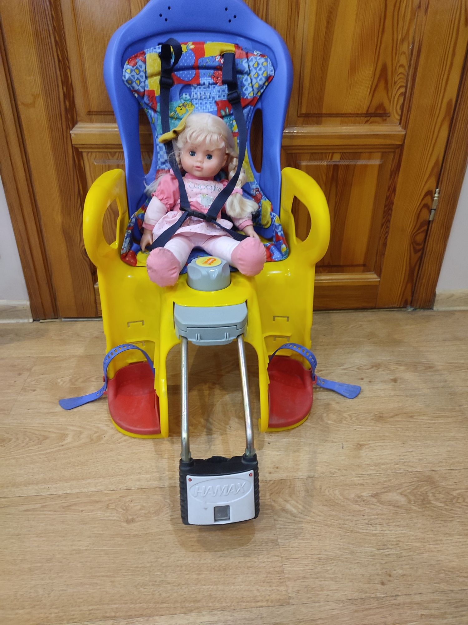 Fotelik rowerowy hamax baby