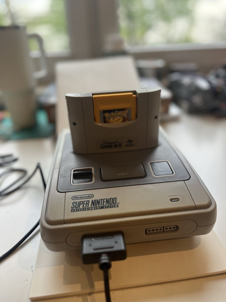 Super nintendo + super gameboy