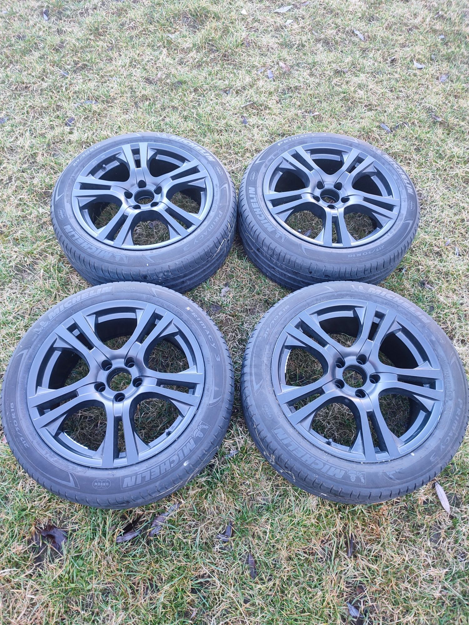 Komplet opon letnich Michelin z felgami 18" 5x112 do VW Audi Seat Skod