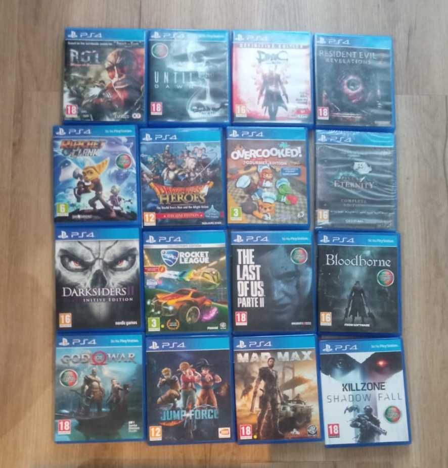 Consola PS4 GT  com 2x Comandos 3x Jogos á escolha.