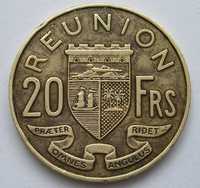 Reunion 20 franków 1955