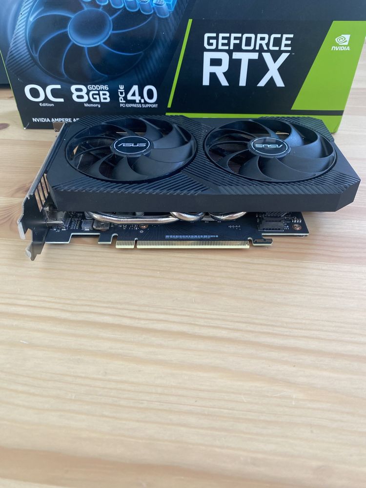 Karta graficzna asus geforce rtx 3060 ti dual mini 8gb GDDR6