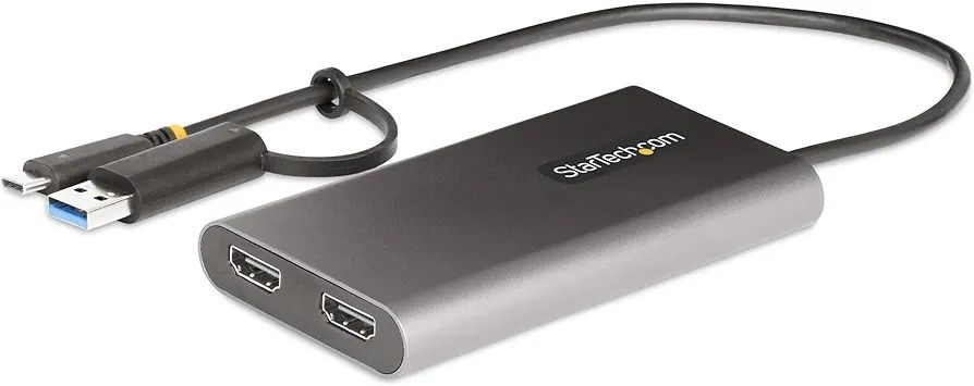 Adapter USB-C na Dual-HDMI – USB-C lub A