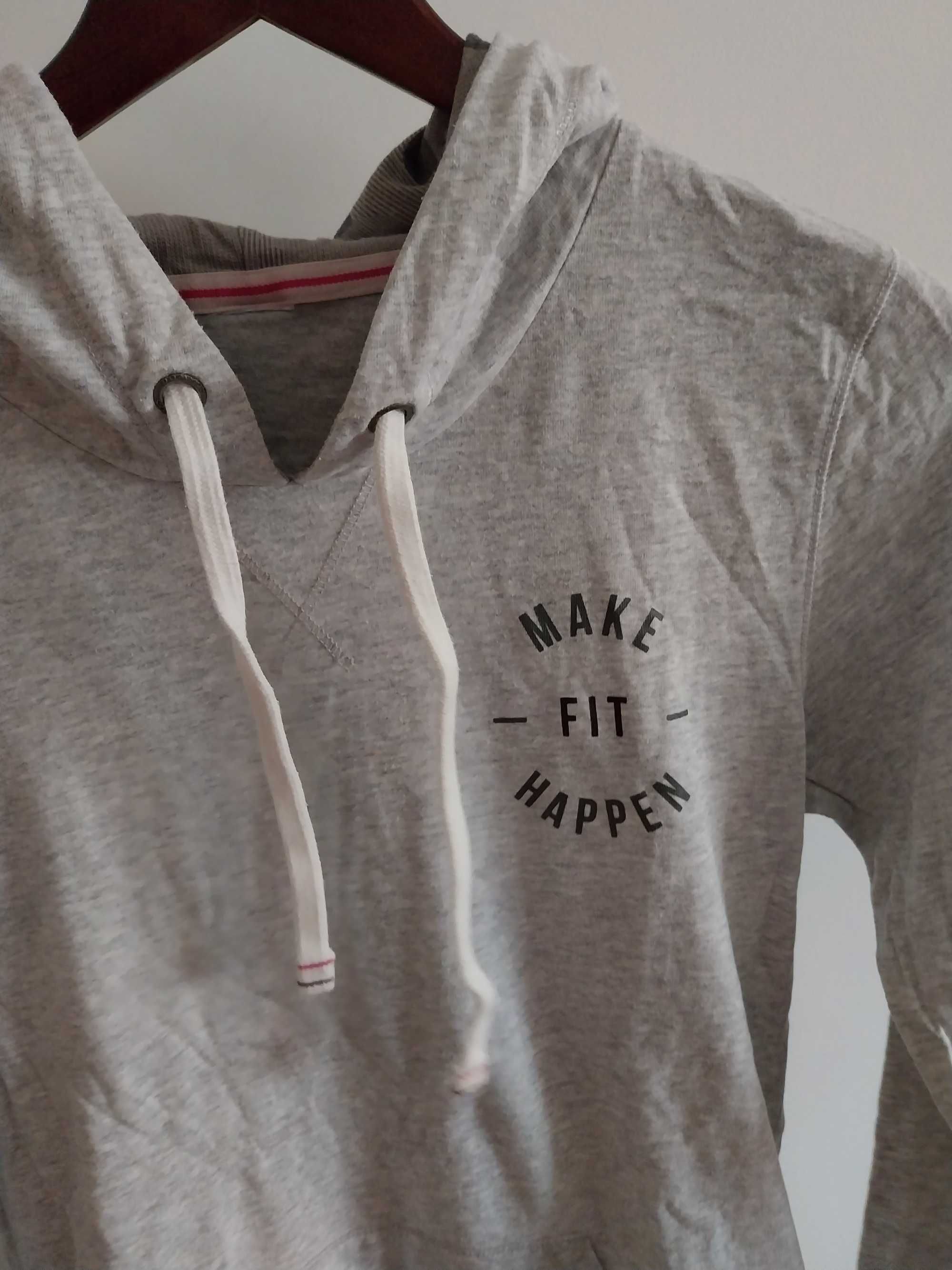 Camisola com capuz/Sweat/Hoodie cinzenta, 13-14 anos