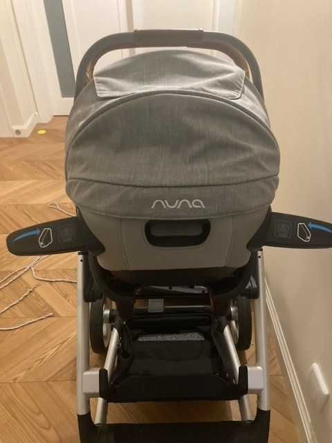 NUNA ARRA fotelik samochodowy + ISOFIX 0-13 kg + Podwozie MUTSY ICON