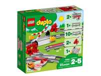 2x LEGO® 10882 Duplo - Tory kolejowe BEZ PUDEŁKA