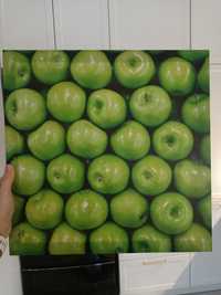 Obraz 40x40 "Zielone jabłka"