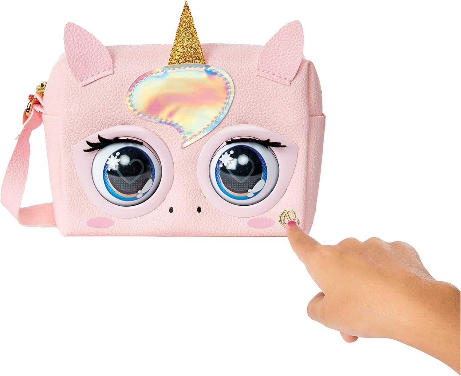 Інтерактивна сумочка Purse Pets Unicorn пурсі єдиноріг единорог глазки