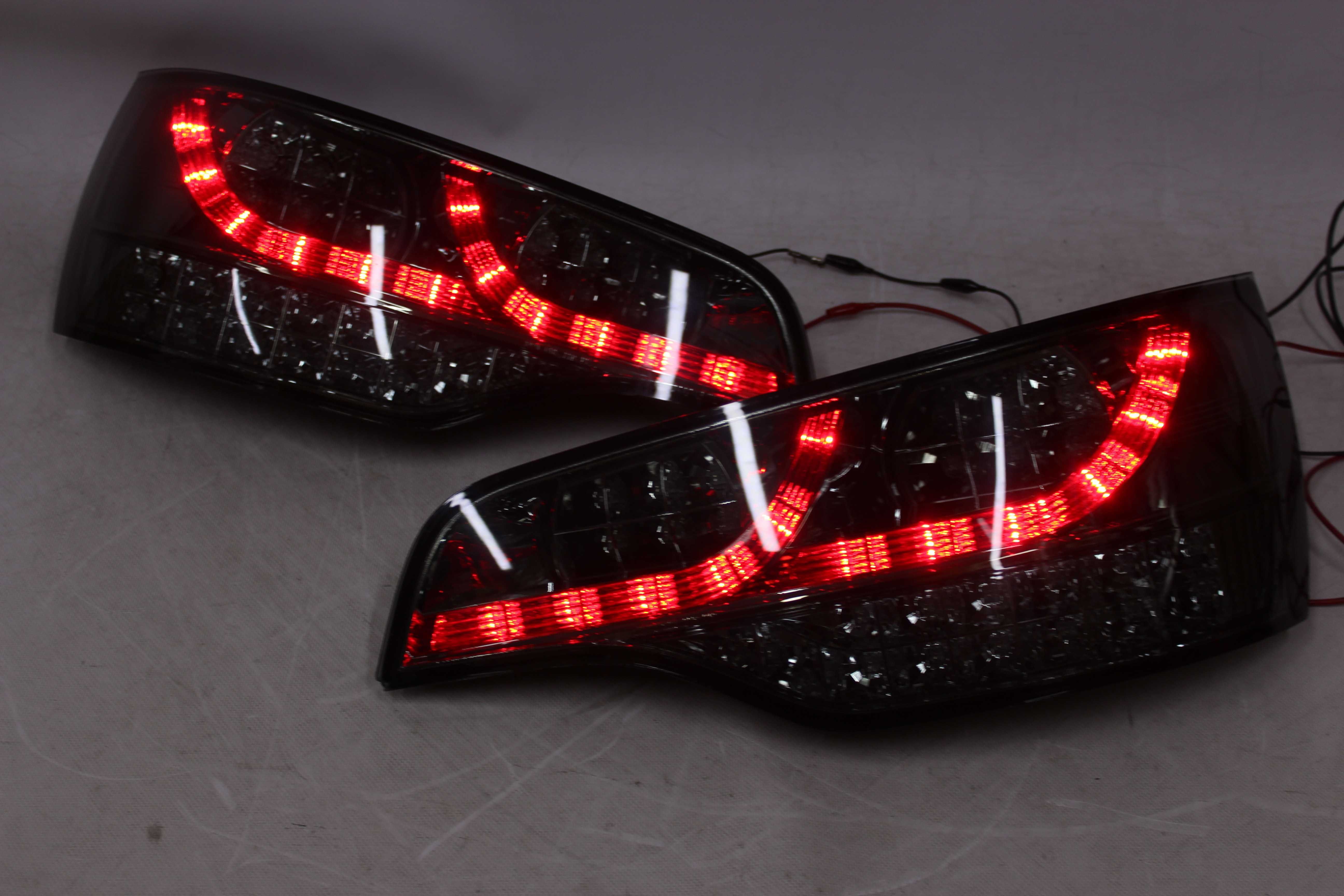 Lampy światła tył tylne AUDI Q7 4L 06-09 DIODY LED Red TUNING IGŁA!