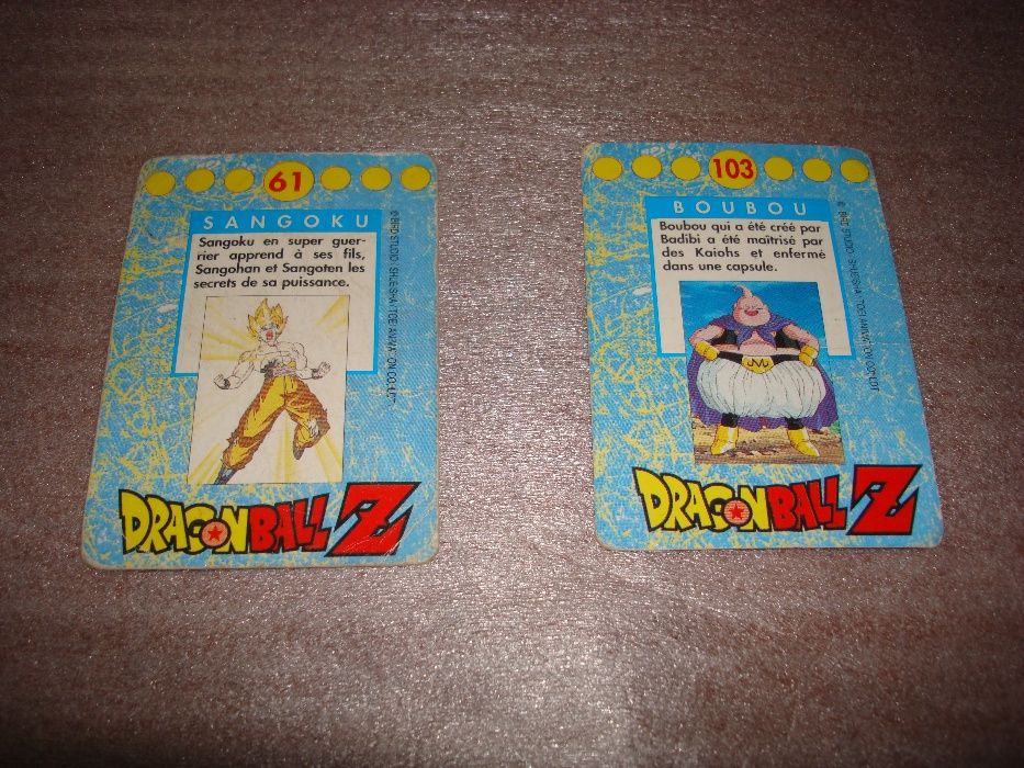 cartas dragon ball