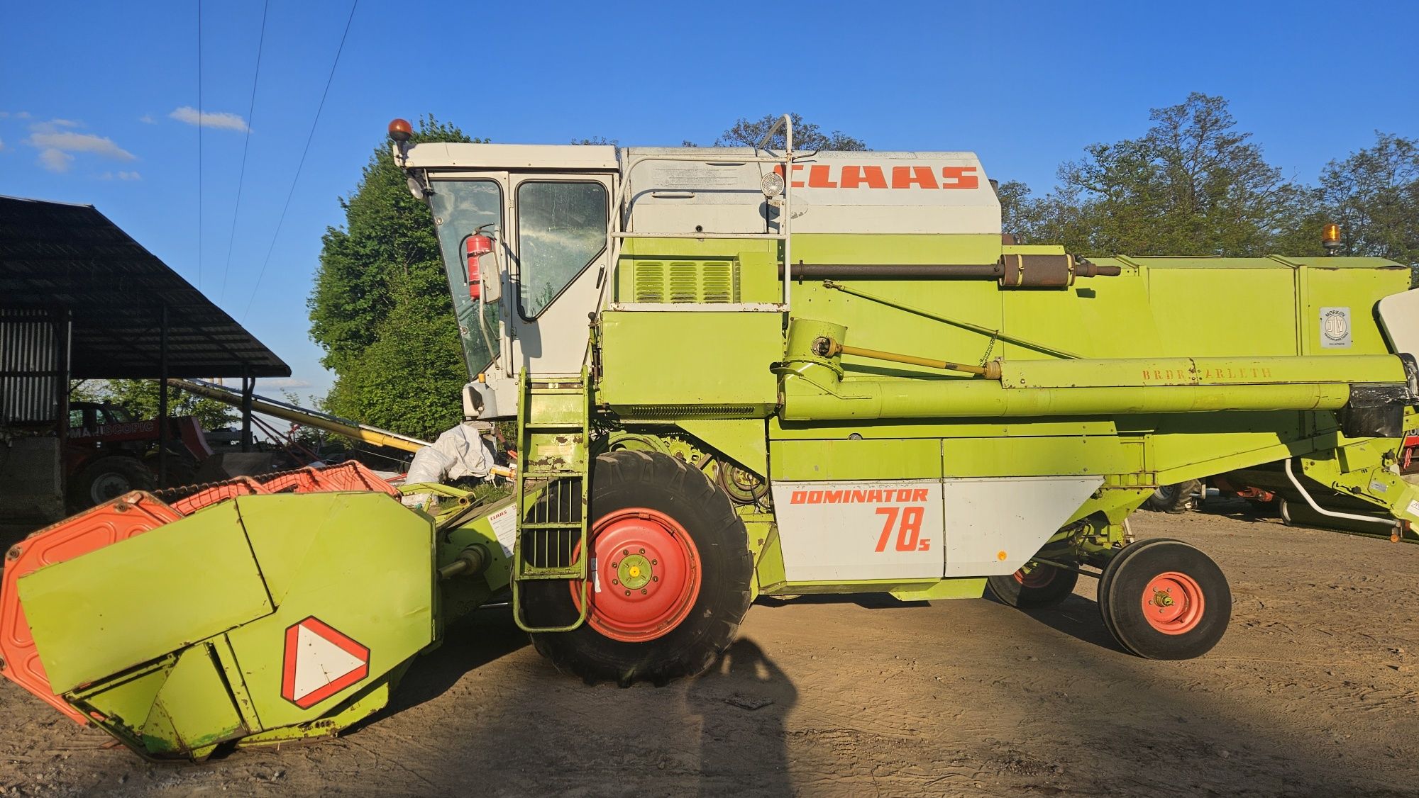 Claas Dominator 78 s z Danii